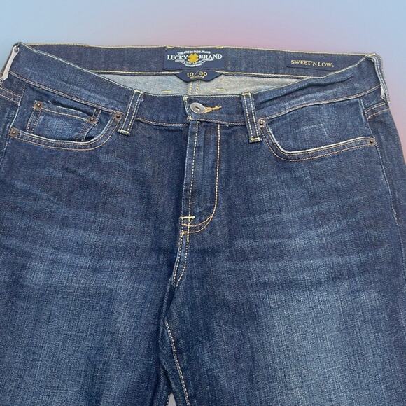 LUCKY BRAND Women’s 10 SWEET ‘N LOW Blue Jeans - Picture 1 of 5